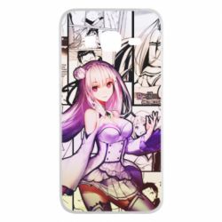 Чехол из раздела Re:Zero. Жизнь с нуля в альтернативном мире Re:Zerо Emilia для Samsung J3 2016 - FATLINE Чехол из раздела Re:Zero. Жизнь с нуля в альтернативном мире Re:Zerо Emilia для Samsung J3 2016