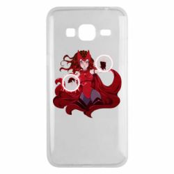 Чохол з розділу ВандаВіжен Scarlet Witch Art для Samsung J3 2016 - FATLINE Чохол з розділу ВандаВіжен Scarlet Witch Art для Samsung J3 2016