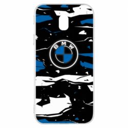 Чехол из раздела Автомобилистам BMW logo and art background для Samsung J3 2017 - FATLINE Чехол из раздела Автомобилистам BMW logo and art background для Samsung J3 2017