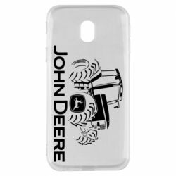 Чехол из раздела Автомобилистам John Deere Logo, Tractor для Samsung J3 2017 - FATLINE Чехол из раздела Автомобилистам John Deere Logo, Tractor для Samsung J3 2017