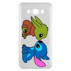 Чехол из раздела Star Wars Baby Yoda And Stitch для Samsung J7 2016 - FATLINE Чехол из раздела Star Wars Baby Yoda And Stitch для Samsung J7 2016