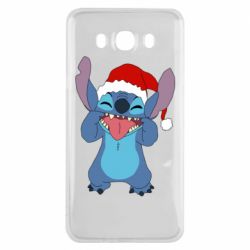 Чехол из раздела Лило и Стич Новогодний Стич для Samsung J7 2016 - FATLINE Чехол из раздела Лило и Стич Новогодний Стич для Samsung J7 2016