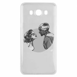 Чехол из раздела ВандаВижен Retro Wanda and Vision для Samsung J7 2016 - FATLINE Чехол из раздела ВандаВижен Retro Wanda and Vision для Samsung J7 2016