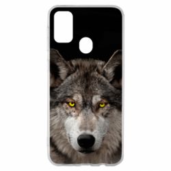 Чехол из раздела Волк Wolf with yellow eyes для Samsung M30s