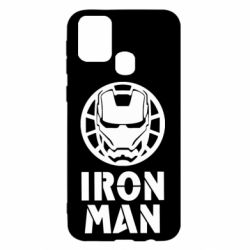 Чехол из раздела Железный человек Iron man text для Samsung M31 - FATLINE Чехол из раздела Железный человек Iron man text для Samsung M31