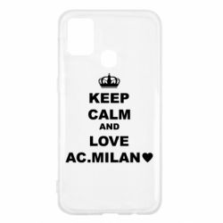 Чехол из раздела KEEP CALM Keep calm and love AC Milan для Samsung M31