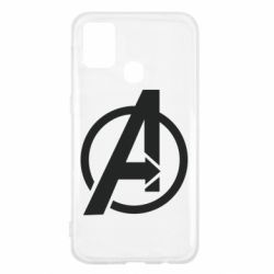 Чехол из раздела Мстители Сaptain America logo для Samsung M31 - FATLINE Чехол из раздела Мстители Сaptain America logo для Samsung M31