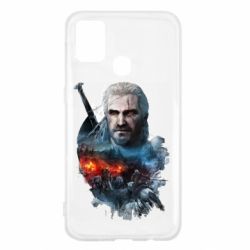 Чехол из раздела Ведьмак The Witcher watercolor для Samsung M31 - FATLINE Чехол из раздела Ведьмак The Witcher watercolor для Samsung M31