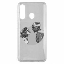 Чохол з розділу ВандаВіжен Retro Wanda and Vision для Samsung M40 - FATLINE Чохол з розділу ВандаВіжен Retro Wanda and Vision для Samsung M40