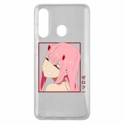 Чехол из раздела Darling in the Franxx Zero Two Smile для Samsung M40 - FATLINE Чехол из раздела Darling in the Franxx Zero Two Smile для Samsung M40