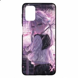 Чехол из раздела Аниме Anime girl and sakura для Samsung M51