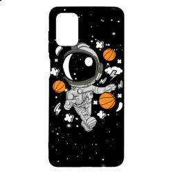 Чехол из раздела Баскетбол Astronaut and basketballs для Samsung M51
