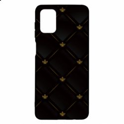 Чехол из раздела Тай-дай Black with gold quilted pattern для Samsung M51