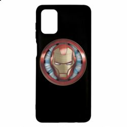 Чехол из раздела Железный человек Iron man helmet wood texture для Samsung M51 - FATLINE Чехол из раздела Железный человек Iron man helmet wood texture для Samsung M51