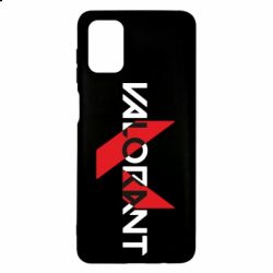 Чехол из раздела Valorant Valorant logo intersection для Samsung M51