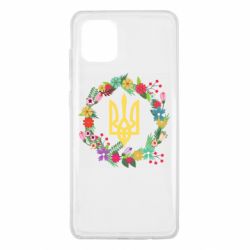 Чехол из раздела Авторские принты Герб Украины в винке для Samsung Note 10 Lite