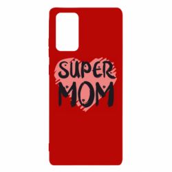 Чехол из раздела Авторские принты Super Mom Red Heart для Samsung Note 20 - FATLINE Чехол из раздела Авторские принты Super Mom Red Heart для Samsung Note 20