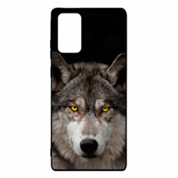 Чехол из раздела Волк Wolf with yellow eyes для Samsung Note 20