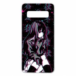 Чехол из раздела Аниме Anime Girl Glitch для Samsung S10