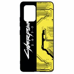Чехол из раздела Авторские принты Cyberpunk black and yellow для Samsung S10 Lite - FATLINE Чехол из раздела Авторские принты Cyberpunk black and yellow для Samsung S10 Lite
