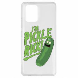 Чехол из раздела Мультфильмы I'm Pickle Rick! для Samsung S10 Lite - FATLINE Чехол из раздела Мультфильмы I'm Pickle Rick! для Samsung S10 Lite