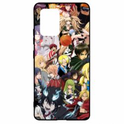 Чехол из раздела Мультфильмы Many Anime heroes для Samsung S10 Lite - FATLINE Чехол из раздела Мультфильмы Many Anime heroes для Samsung S10 Lite