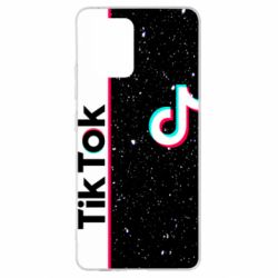 Чехол из раздела Социальные сети Tiktok black space для Samsung S10 Lite - FATLINE Чехол из раздела Социальные сети Tiktok black space для Samsung S10 Lite