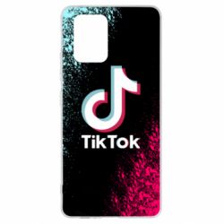 Чехол из раздела Социальные сети Tiktok spray art для Samsung S10 Lite - FATLINE Чехол из раздела Социальные сети Tiktok spray art для Samsung S10 Lite