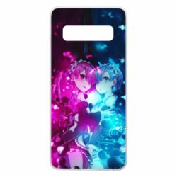 Чохол з розділу Re:Zero. Життя з нуля в альтернативному світі Rам Rem для Samsung S10 - FATLINE Чохол з розділу Re:Zero. Життя з нуля в альтернативному світі Rам Rem для Samsung S10