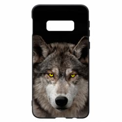 Чехол из раздела Волк Wolf with yellow eyes для Samsung S10e