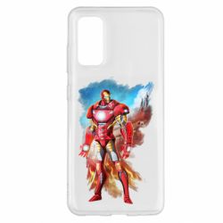 Чохол з розділу Залізна людина Avengers iron man drawing для Samsung S20 - FATLINE Чохол з розділу Залізна людина Avengers iron man drawing для Samsung S20