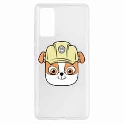 Чехол из раздела Собака Dog in helmet для Samsung S20 FE - FATLINE Чехол из раздела Собака Dog in helmet для Samsung S20 FE