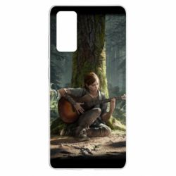 Чехол из раздела The Last of Us Ellie Plays Guitar для Samsung S20 FE - FATLINE Чехол из раздела The Last of Us Ellie Plays Guitar для Samsung S20 FE