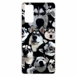 Чехол из раздела Собака Husky Emotions для Samsung S20 FE - FATLINE Чехол из раздела Собака Husky Emotions для Samsung S20 FE