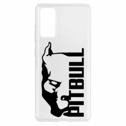 Чехол из раздела Собака Pitbull для Samsung S20 FE - FATLINE Чехол из раздела Собака Pitbull для Samsung S20 FE
