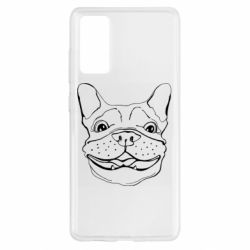 Чехол из раздела Собака Улыбка бульдога для Samsung S20 FE - FATLINE Чехол из раздела Собака Улыбка бульдога для Samsung S20 FE