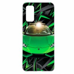Чехол из раздела Автомобилистам Lamborghini Huracan для Samsung S20 - FATLINE Чехол из раздела Автомобилистам Lamborghini Huracan для Samsung S20