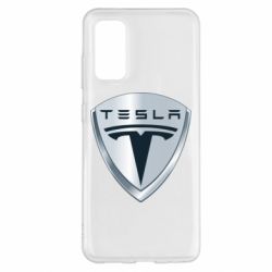 Чехол из раздела Автомобилистам Tesla Corp для Samsung S20 - FATLINE Чехол из раздела Автомобилистам Tesla Corp для Samsung S20