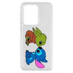Чехол из раздела Star Wars Baby Yoda And Stitch для Samsung S20 Ultra - FATLINE Чехол из раздела Star Wars Baby Yoda And Stitch для Samsung S20 Ultra