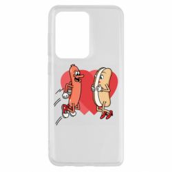 Чехол из раздела 14 Февраля Hot dog love для Samsung S20 Ultra - FATLINE Чехол из раздела 14 Февраля Hot dog love для Samsung S20 Ultra