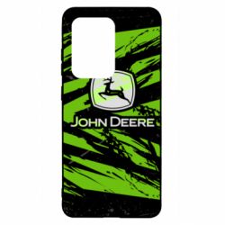 Чехол из раздела Автомобилистам John Deere and green background для Samsung S20 Ultra - FATLINE Чехол из раздела Автомобилистам John Deere and green background для Samsung S20 Ultra