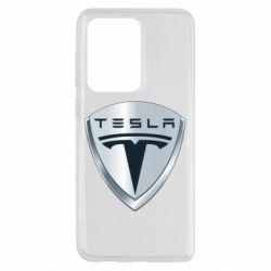 Чехол из раздела Автомобилистам Tesla Corp для Samsung S20 Ultra - FATLINE Чехол из раздела Автомобилистам Tesla Corp для Samsung S20 Ultra