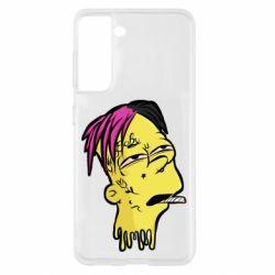 Чехол из раздела Hip Hop Bart as Lil Peep для Samsung S21