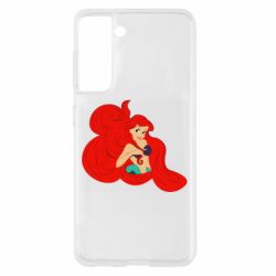 Чехол из раздела Disney Princess Disney Ariel Portrait для Samsung S21 - FATLINE Чехол из раздела Disney Princess Disney Ariel Portrait для Samsung S21