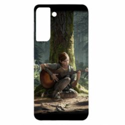 Чехол из раздела The Last of Us Ellie Plays Guitar для Samsung S21 - FATLINE Чехол из раздела The Last of Us Ellie Plays Guitar для Samsung S21