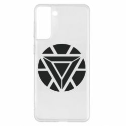 Чехол из раздела Железный человек Iron Man Heart для Samsung S21+ - FATLINE Чехол из раздела Железный человек Iron Man Heart для Samsung S21+