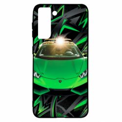 Чехол из раздела Автомобилистам Lamborghini Huracan для Samsung S21 - FATLINE Чехол из раздела Автомобилистам Lamborghini Huracan для Samsung S21