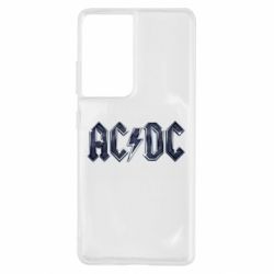 Чехол для Samsung S21 Ultra AC/DC Logo