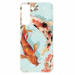 Чехол из раздела Знаки зодиака Японские Рыбы Кои для Samsung S21