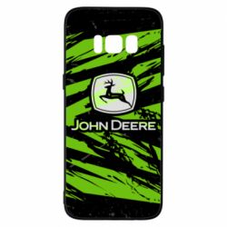 Чехол из раздела Автомобилистам John Deere and green background для Samsung S8 - FATLINE Чехол из раздела Автомобилистам John Deere and green background для Samsung S8